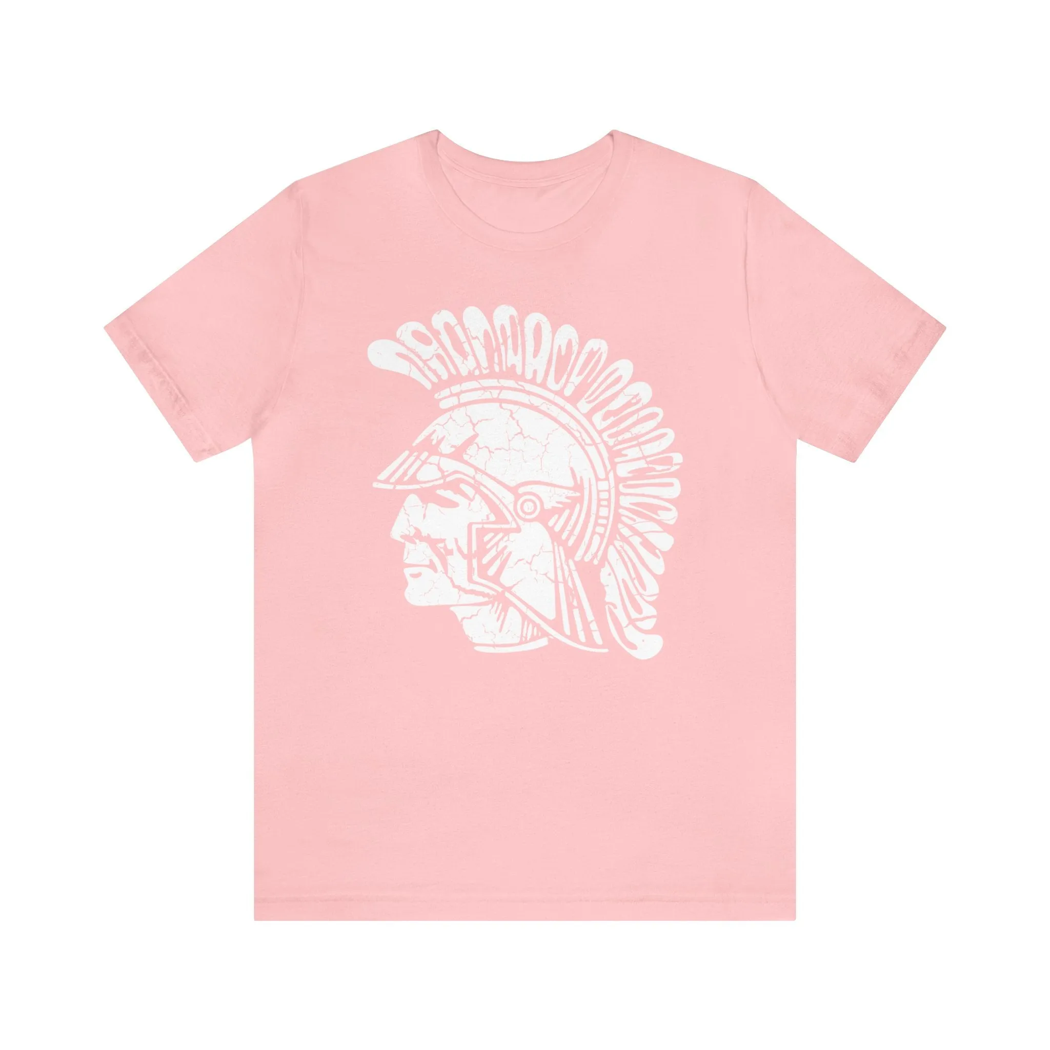 Mayfield Trojans Distressed Old School Logo T-Shirt - Classic Spirit Collection