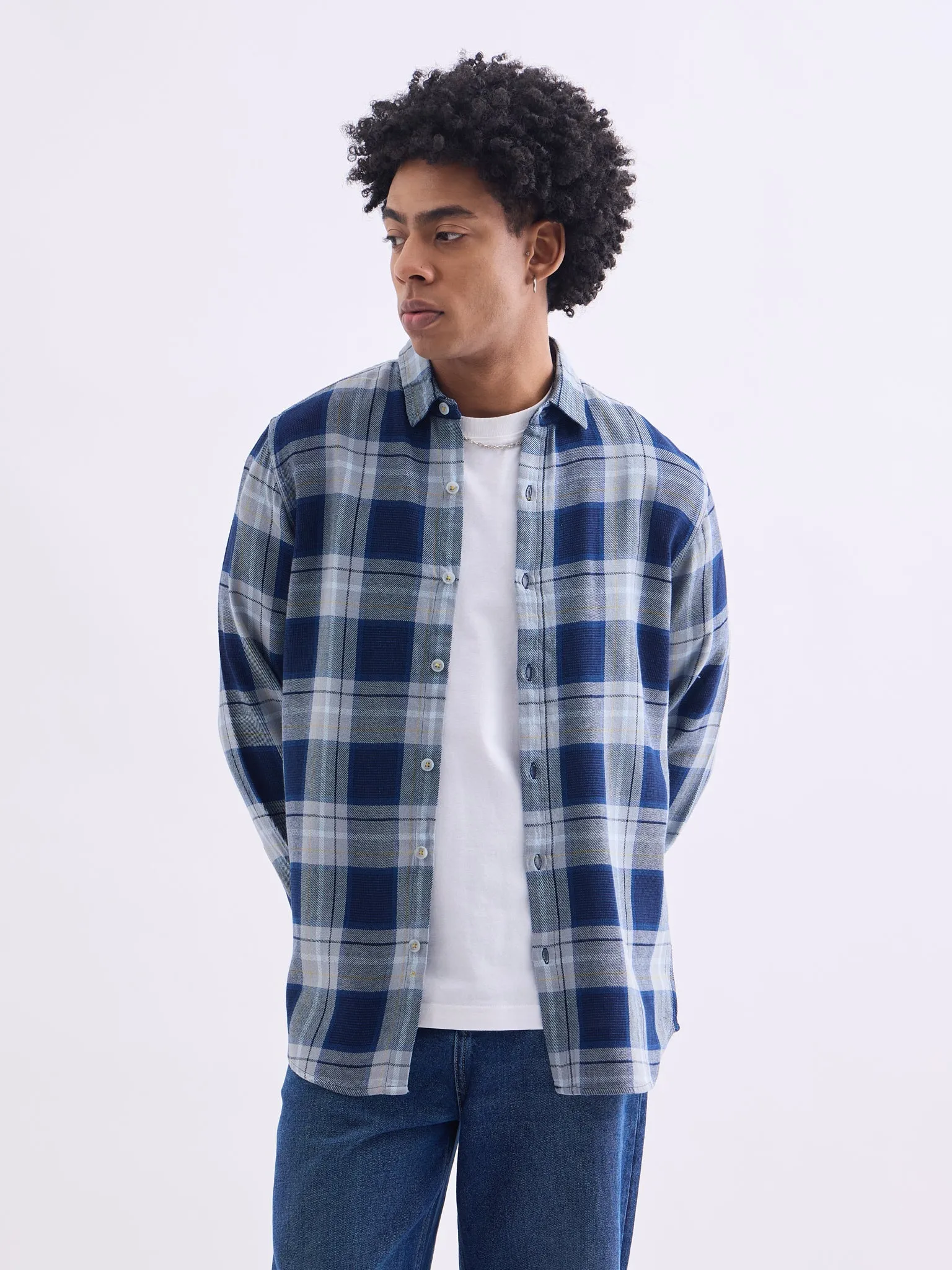 Medium Checks Cotton Shirt