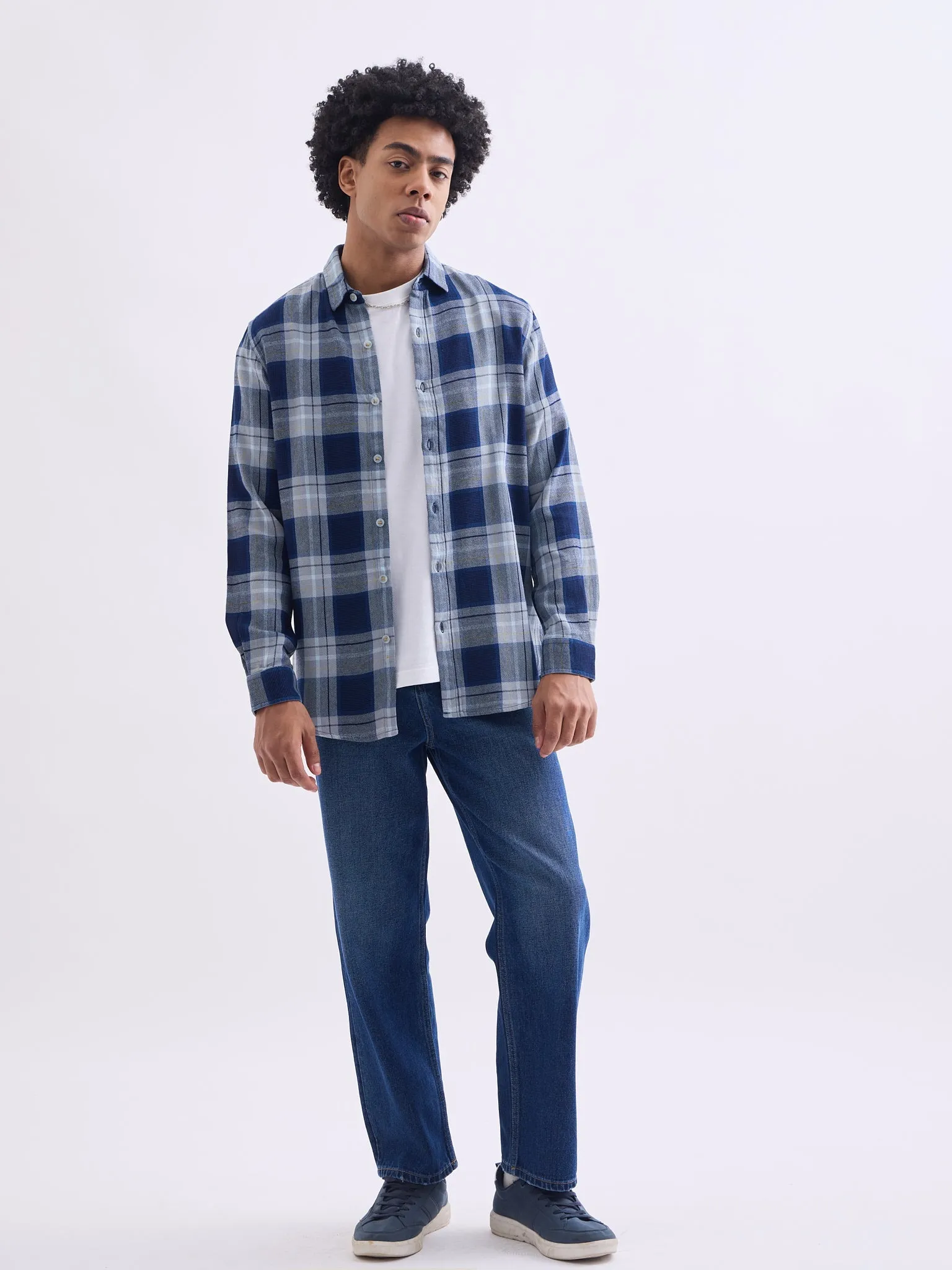 Medium Checks Cotton Shirt