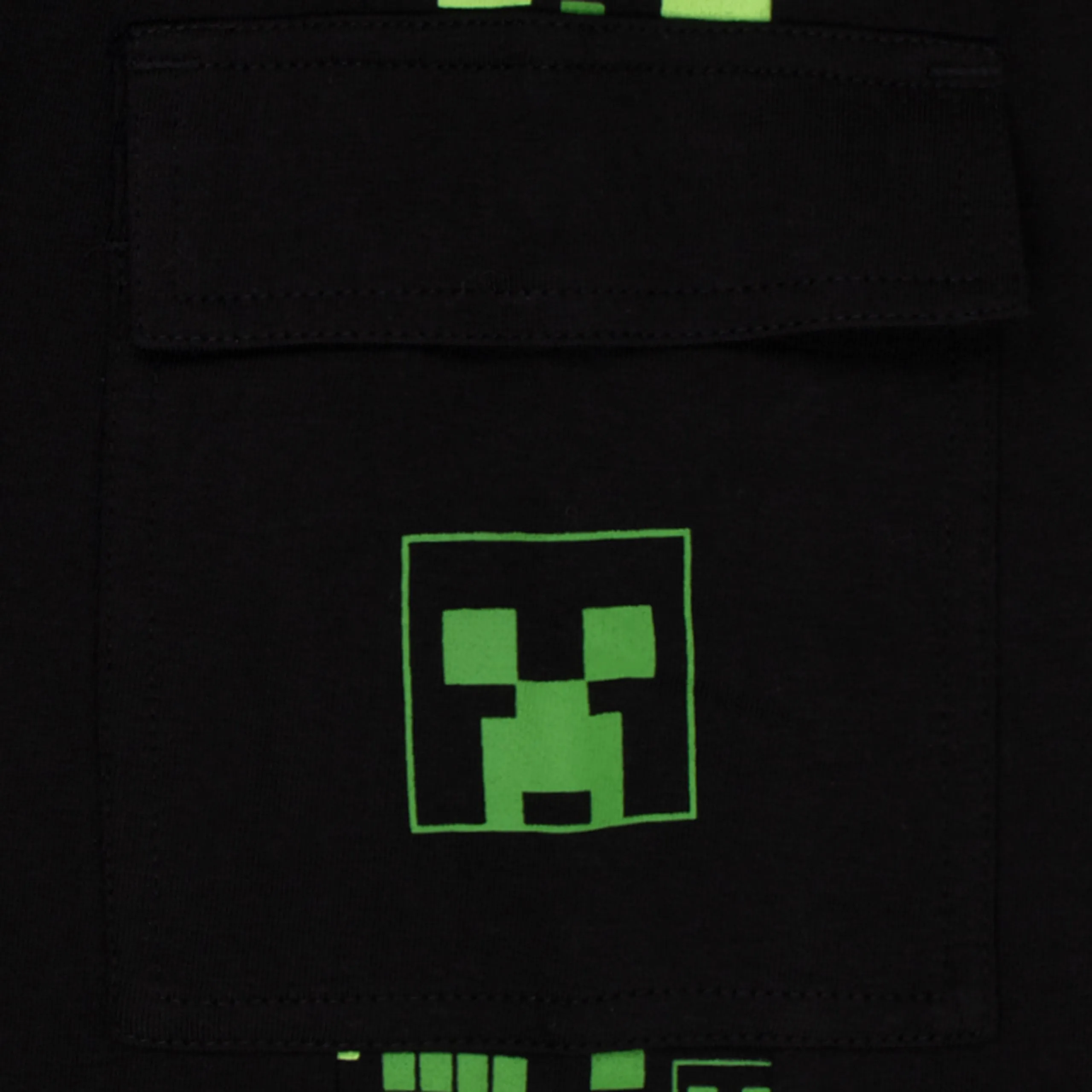 Minecraft Creeper Top and Shorts