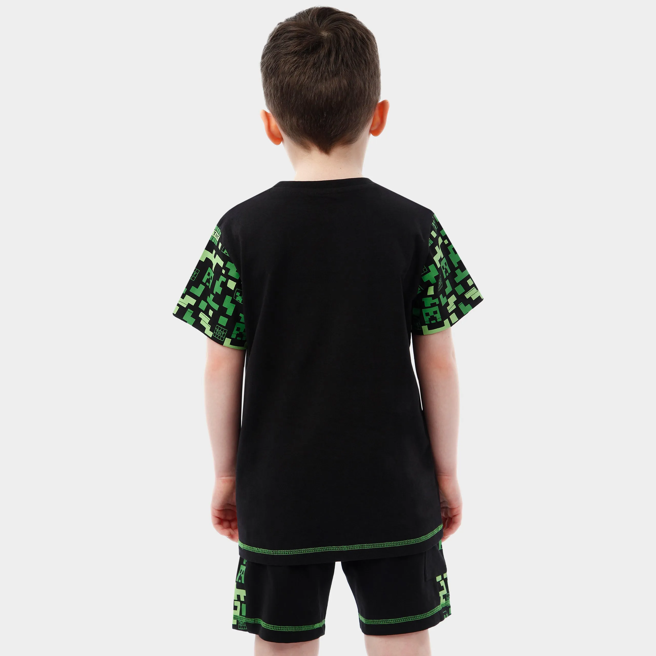 Minecraft Creeper Top and Shorts