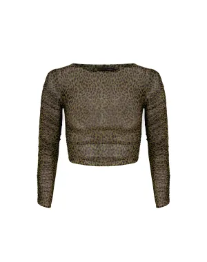 Mira Long Sleeve Top - Rosewood