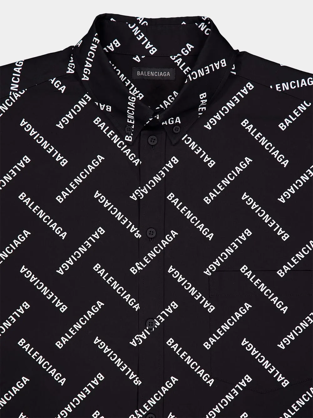Monogram Print Shirt