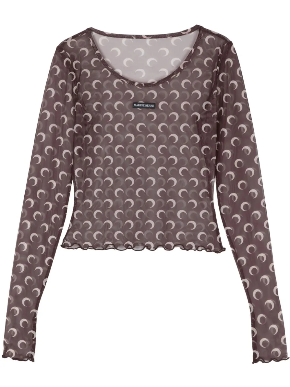 Moon cropped top