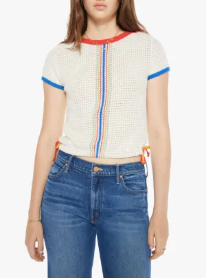 MOTHER THE SIDE CINCH TOP