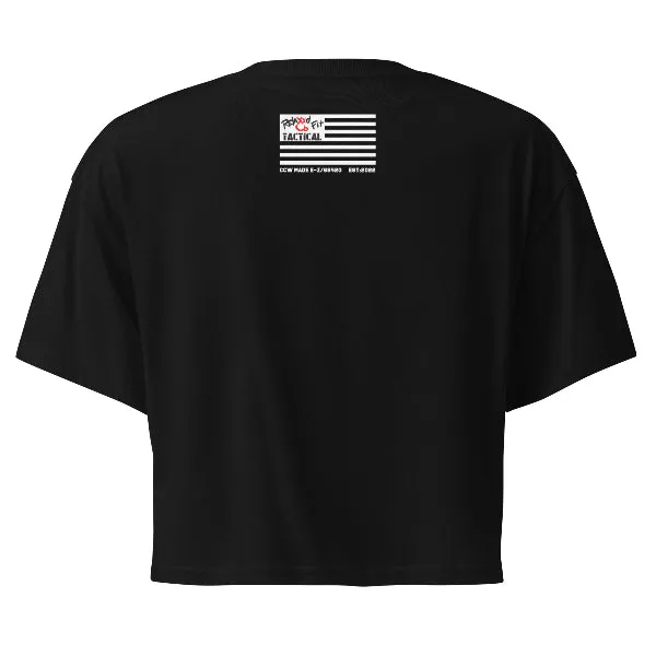 My Other Rack Holds Pews Women’s crop top