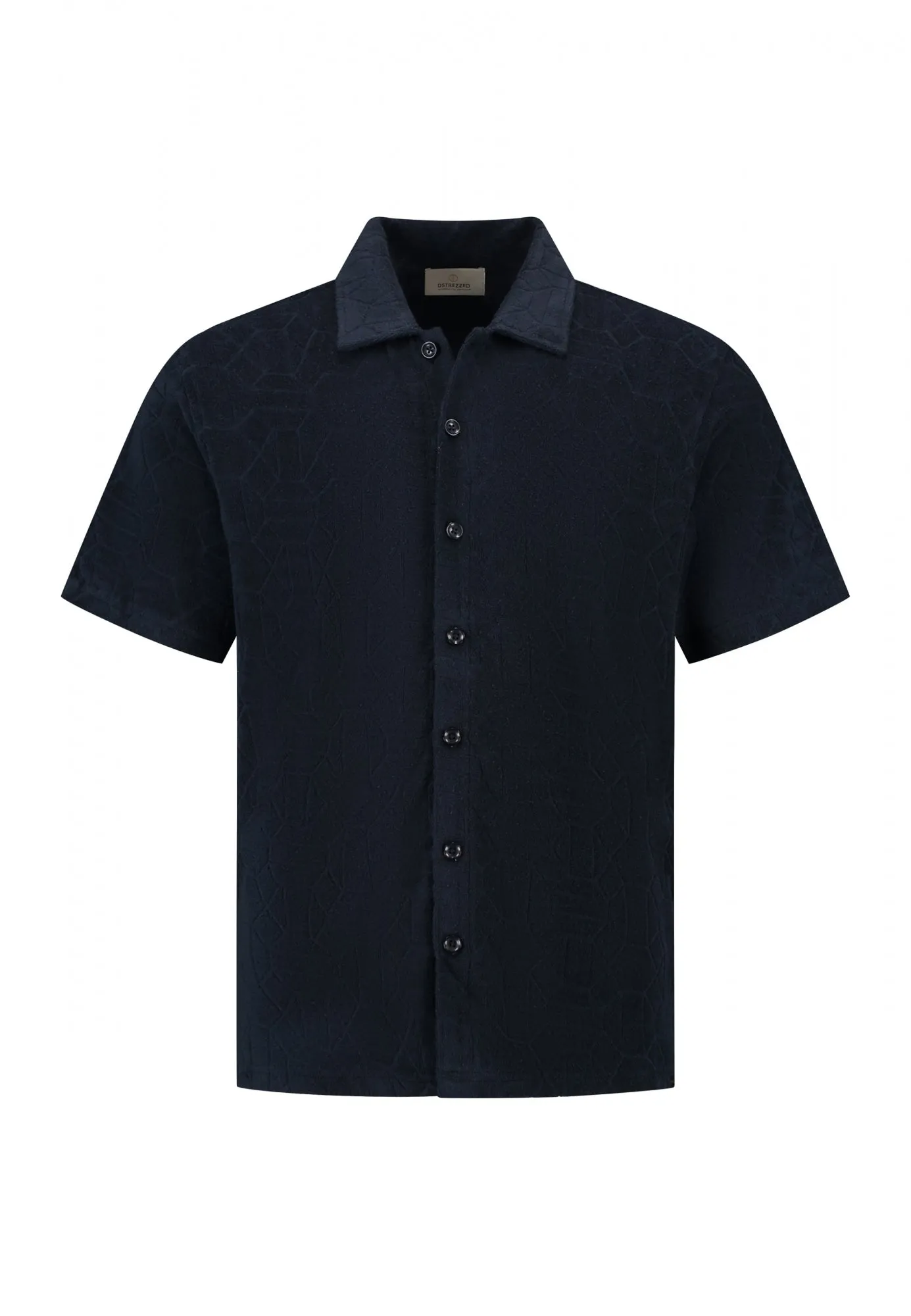 Myron Shirt Jacquard Toweling
