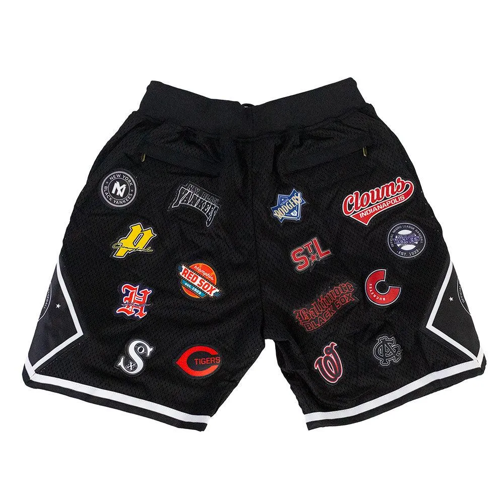 NEGRO LEAGUE COLLAGE SHORTS