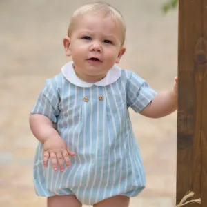 New In Rapife Boys Striped Romper