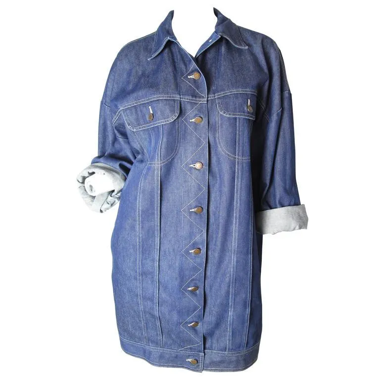 NORMA KAMALI DENIM DRESS