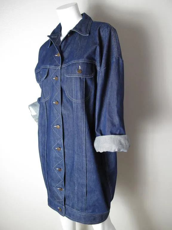 NORMA KAMALI DENIM DRESS