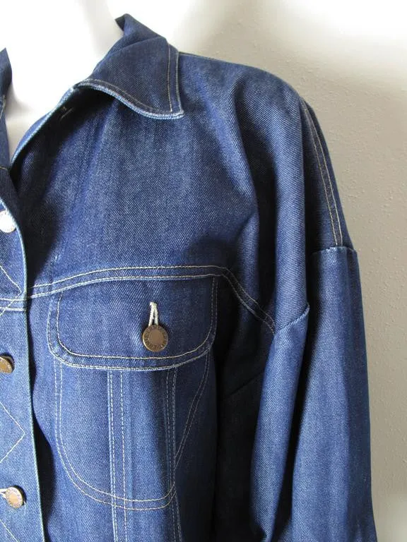 NORMA KAMALI DENIM DRESS