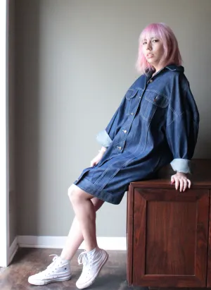 NORMA KAMALI DENIM DRESS