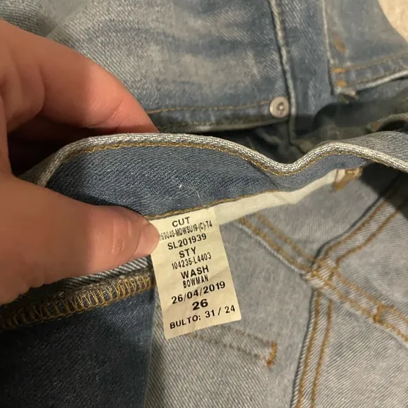 NWOT Madewell Jean Shorts size 26