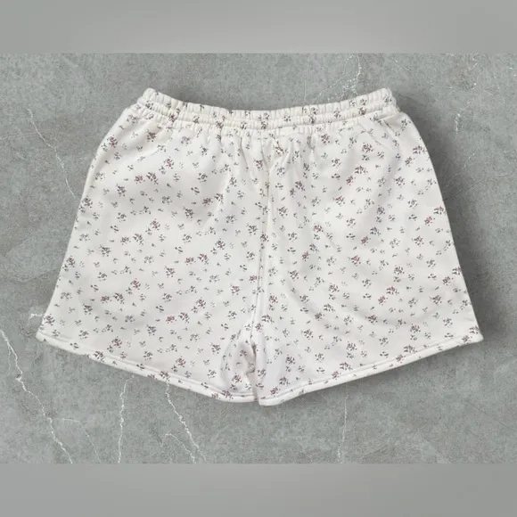 NWT Altar’d State Petal Floral Fleece Shorts