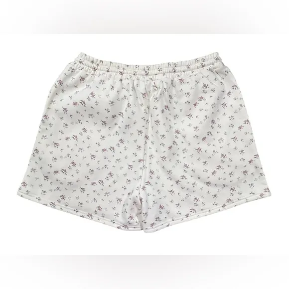 NWT Altar’d State Petal Floral Fleece Shorts