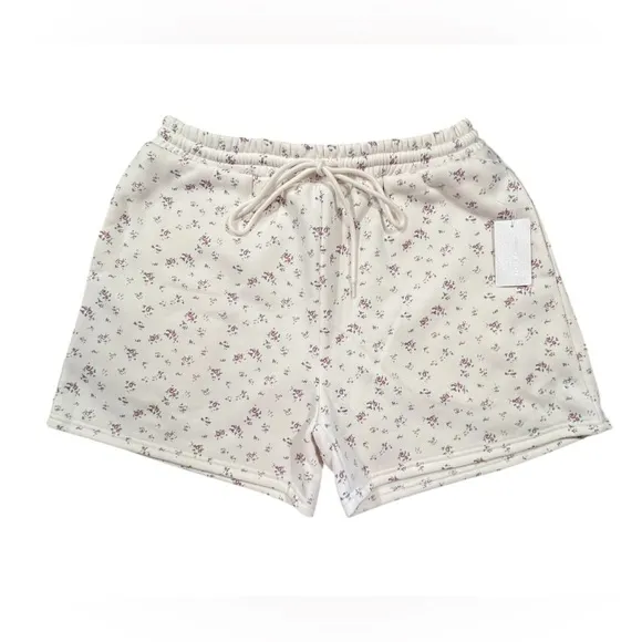 NWT Altar’d State Petal Floral Fleece Shorts