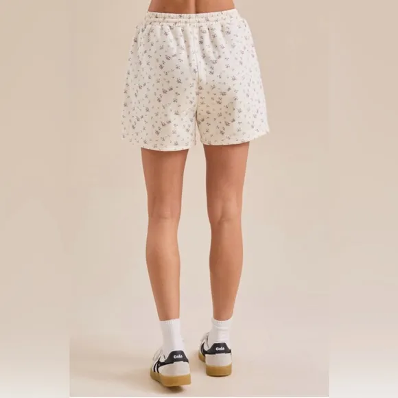 NWT Altar’d State Petal Floral Fleece Shorts