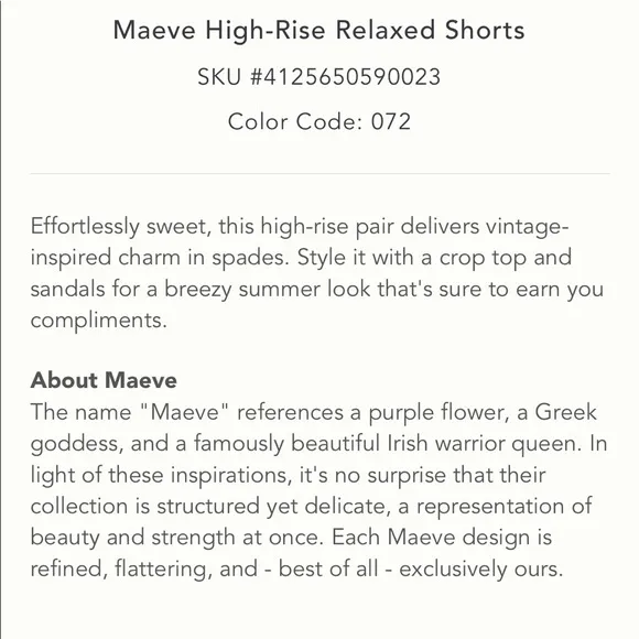 NWT, Anthropologie, MAEVE HIGH-RISE RELAXED CHECKED SHORTS