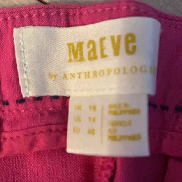 NWT, Anthropologie, MAEVE HIGH-RISE RELAXED CHECKED SHORTS