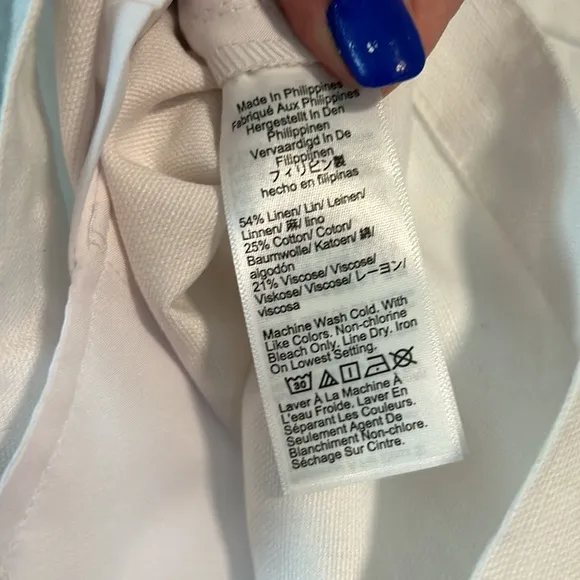 NWT J. Crew 3&quot; suit short in textured linen blend