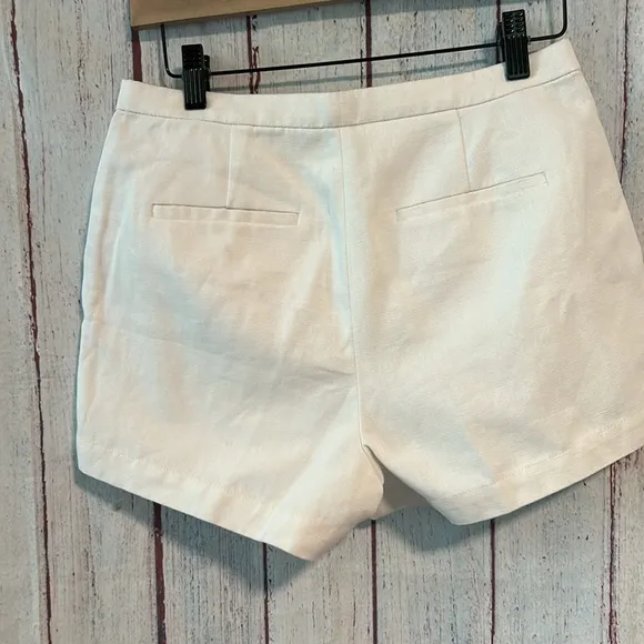 NWT J. Crew 3&quot; suit short in textured linen blend