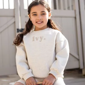 Oatmilk Oversized Sweatshirt