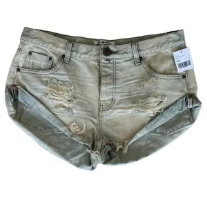 ONE TEASPOON DIAMONDE BANDITS SHORTS DISTRESSED NEW WITH TAGS SIZE 30