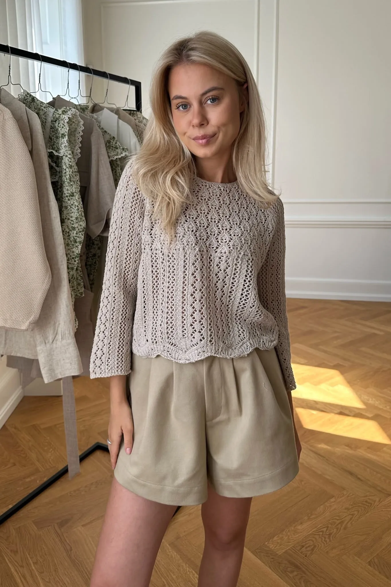 ONLNola Trøje - Beige