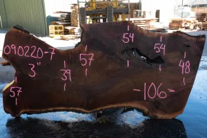 Oregon Black Walnut Slab 090220-07