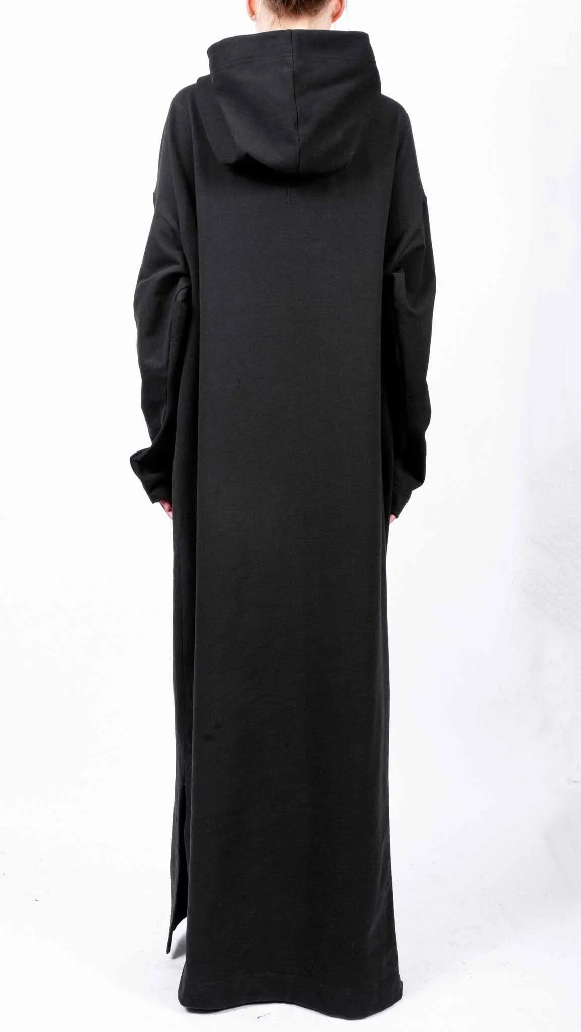 Organic Cotton Dress with Hood