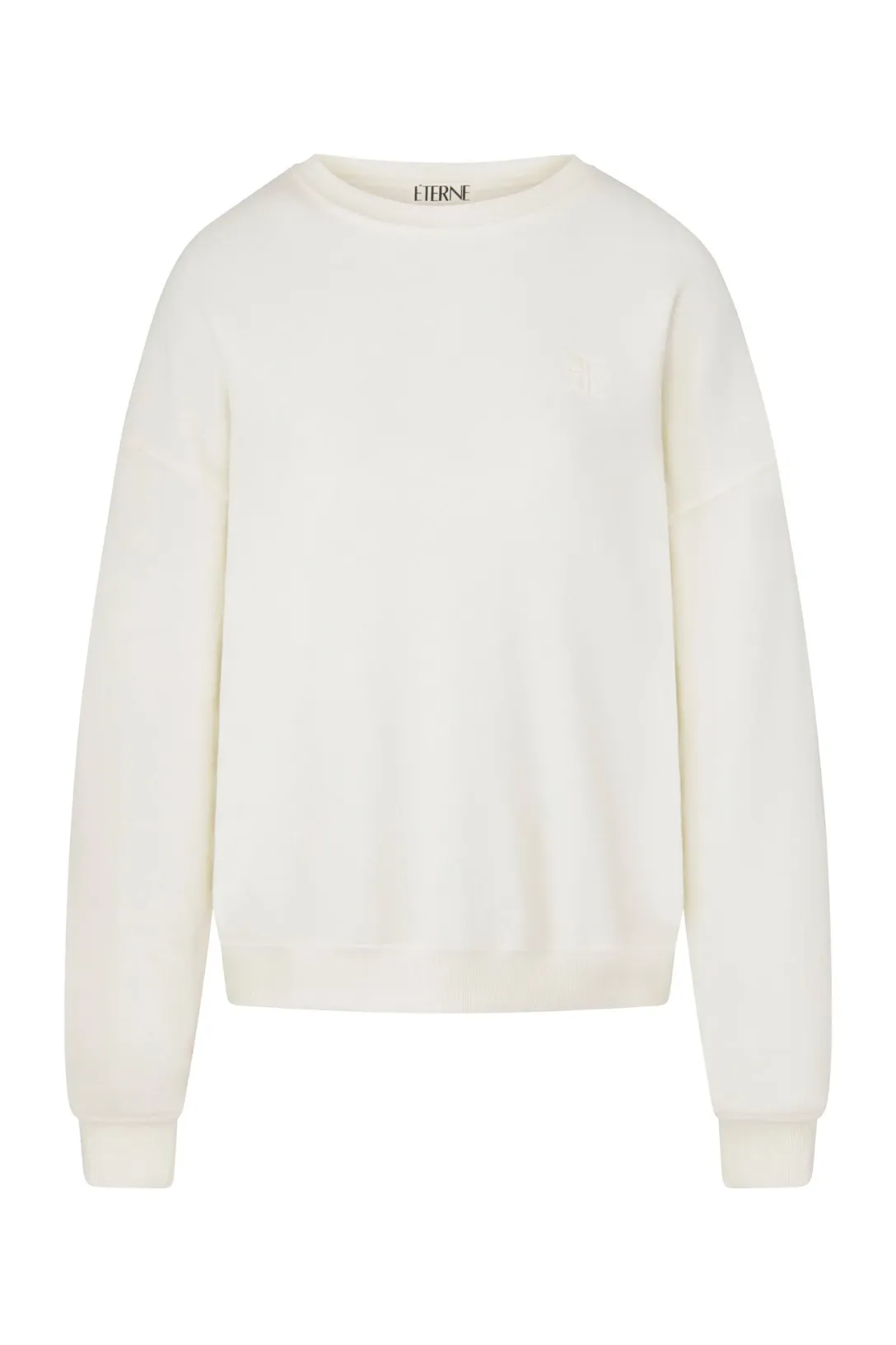 Oversized Crewneck Sweatshirt | Cream