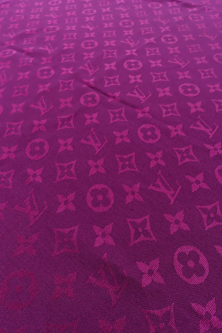 Oversized Monogram Scarf