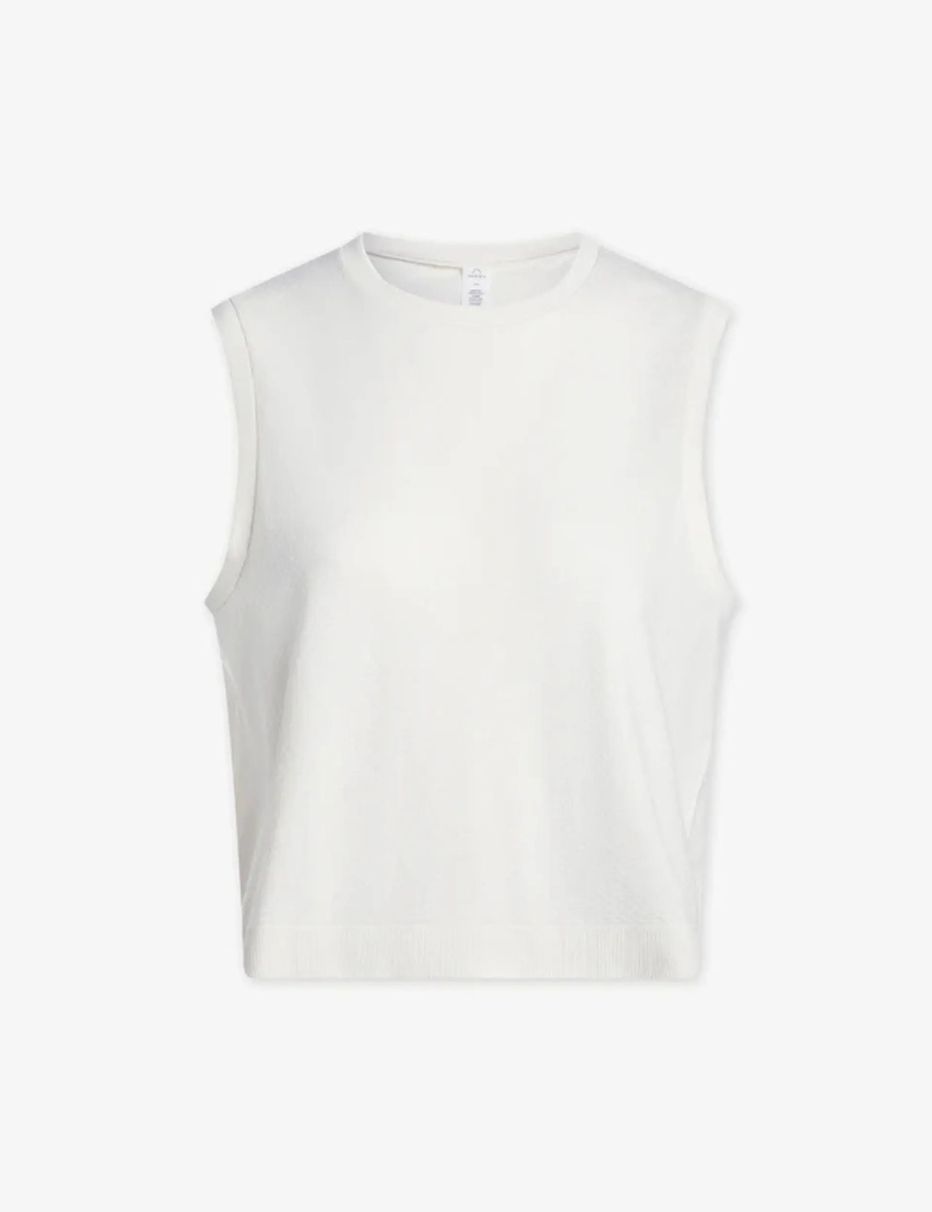 Page Seamless Crop Tank - Snow White