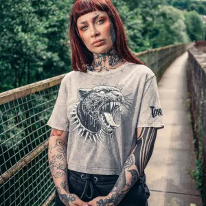 Panther Cropped Tee