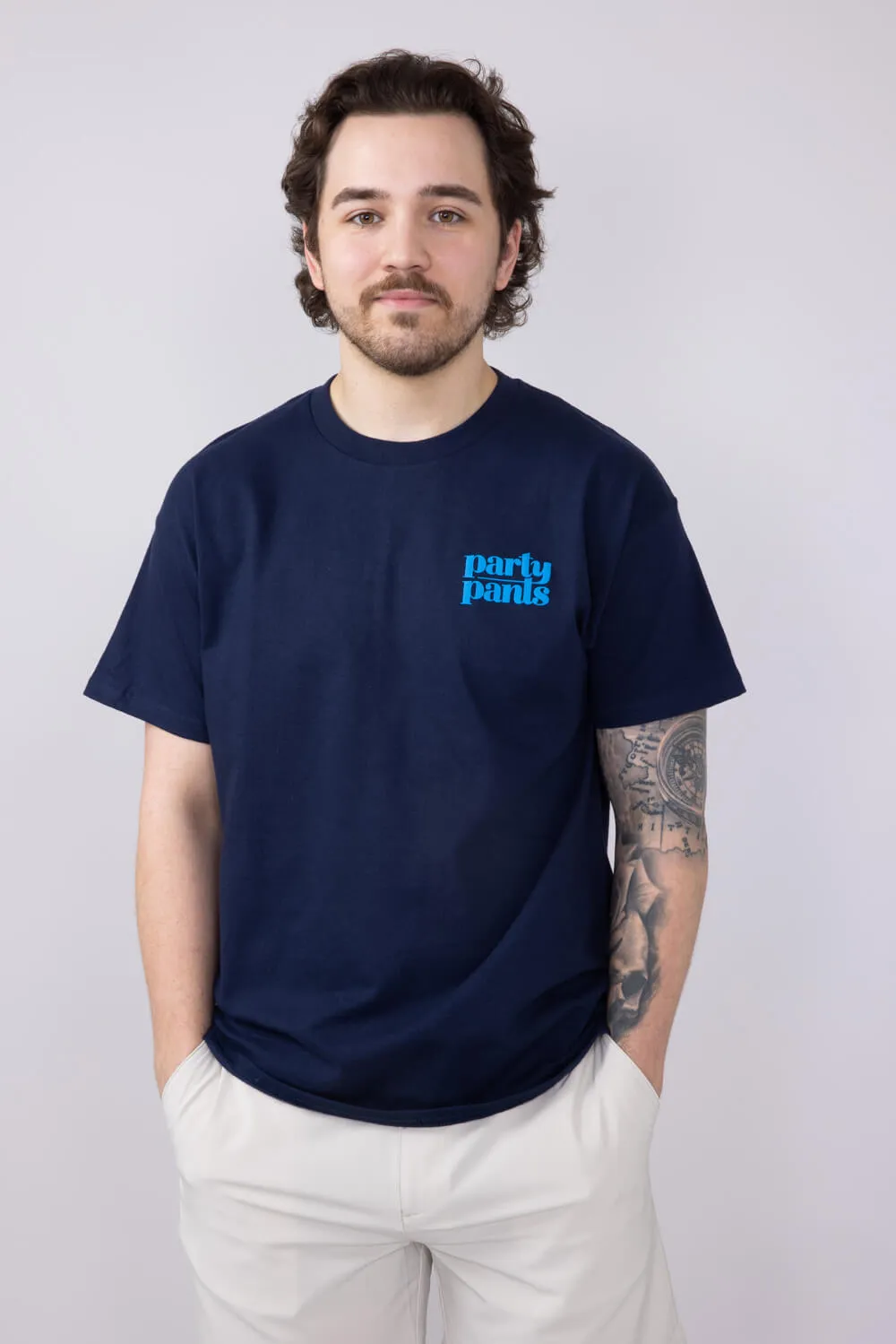 Party Pants Reelin’ T-Shirt for Men in Navy | P12518093-NAVY