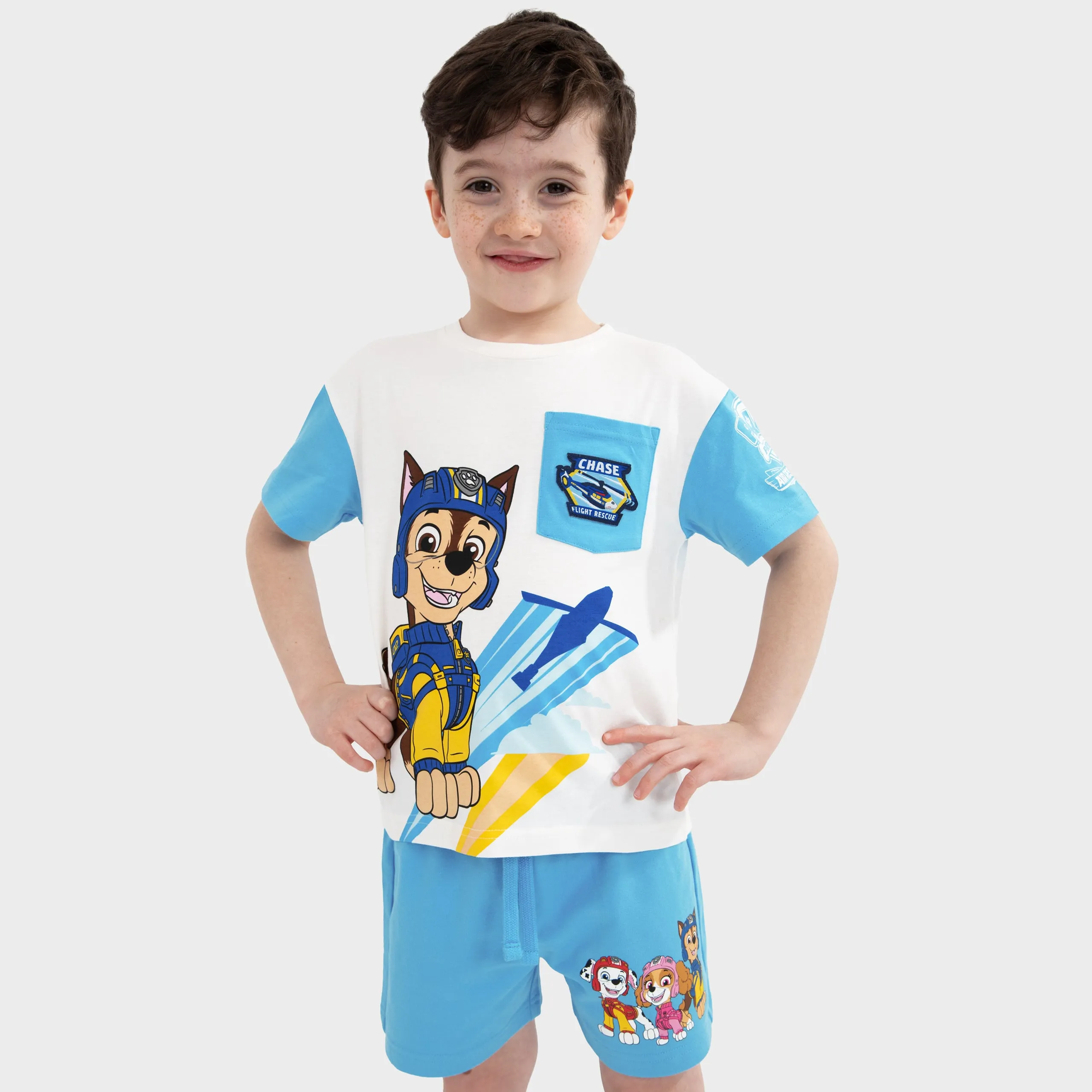 PAW Patrol T-Shirt and Shorts – Chase