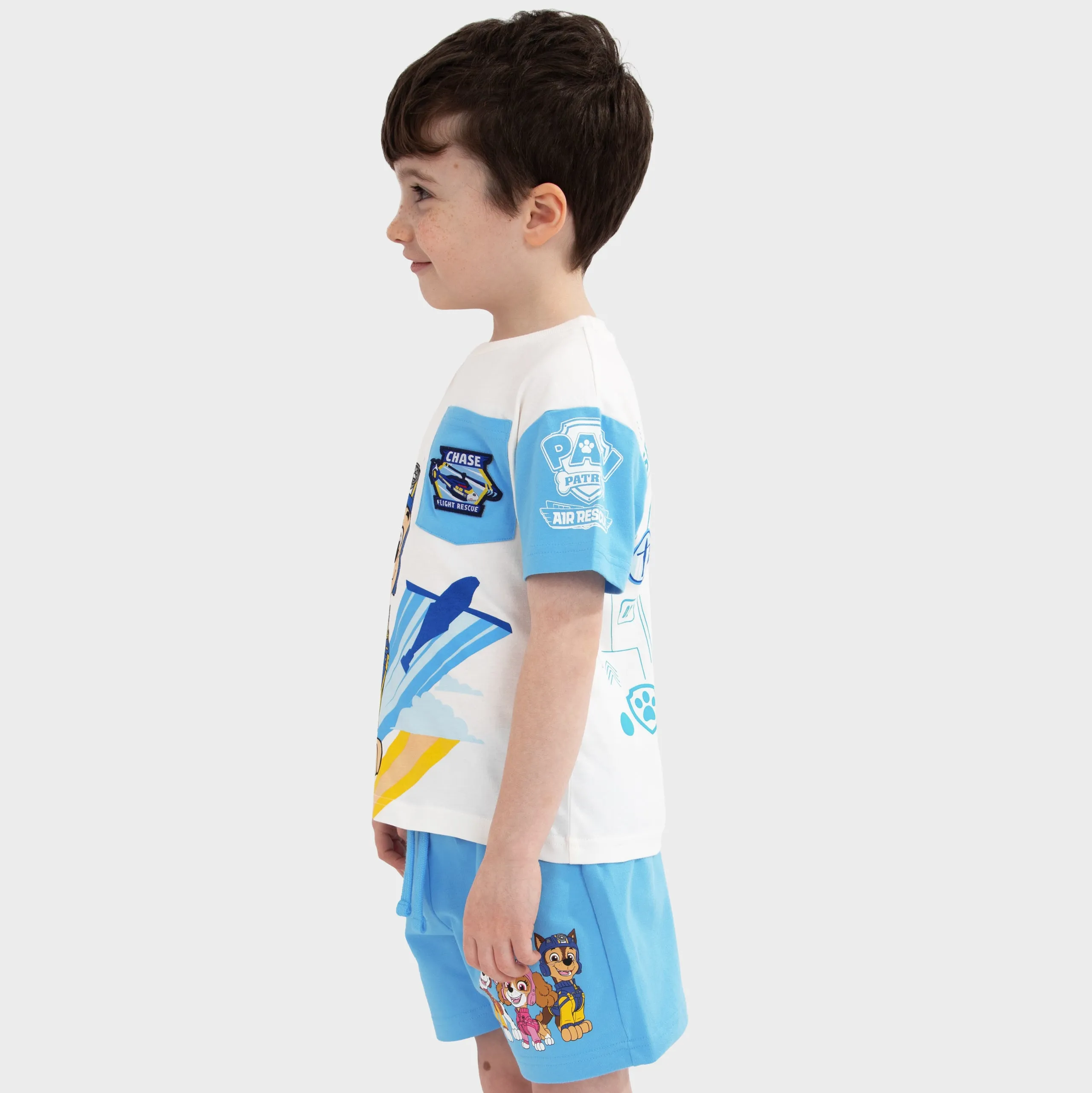PAW Patrol T-Shirt and Shorts – Chase