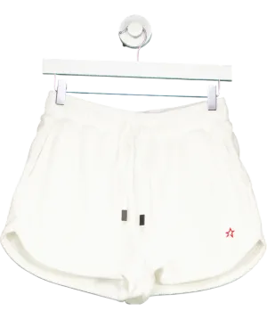 Perfect Moment White Towelling Shorts UK S