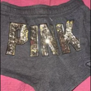 Pink bling shorts small