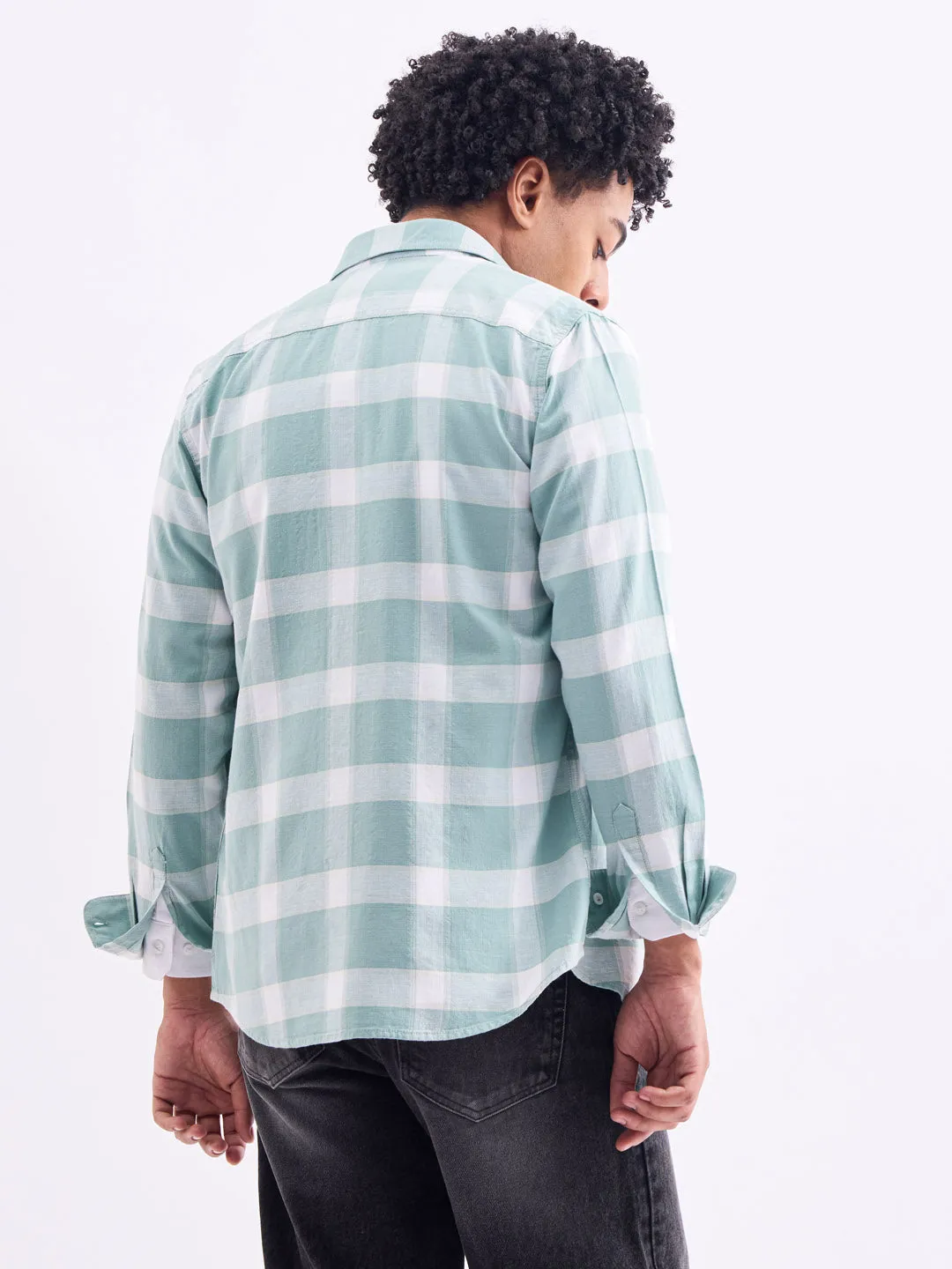 Pista Checks Slim Fit Shirt