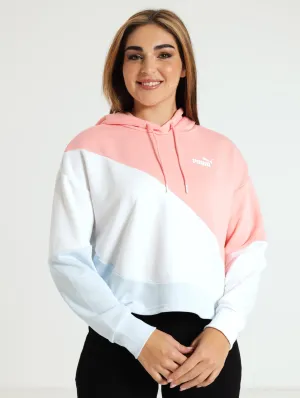 Power Cat Hoody - Light Blue