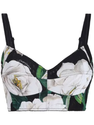 Printed cropped top