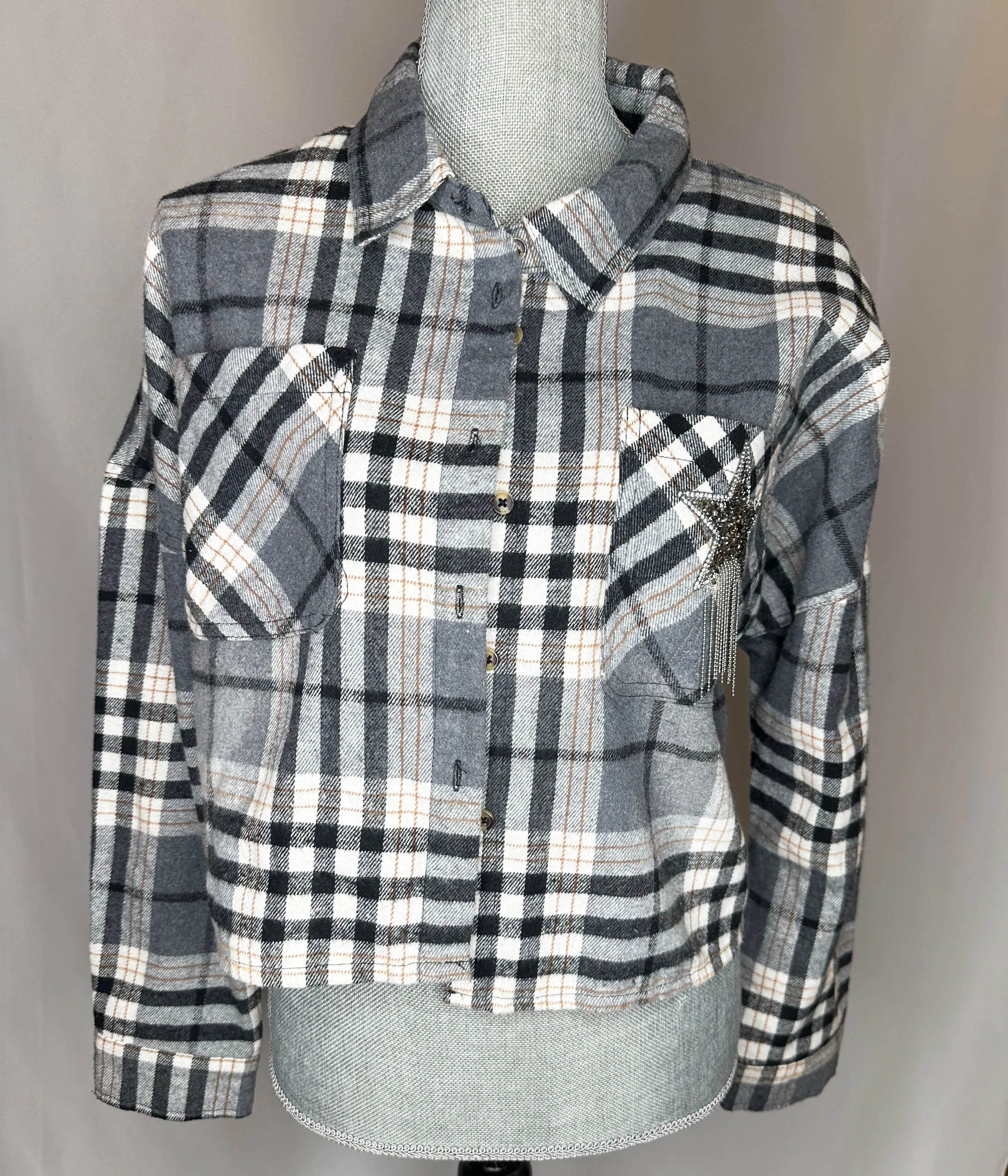 "Howdy" Womens Star Flannel