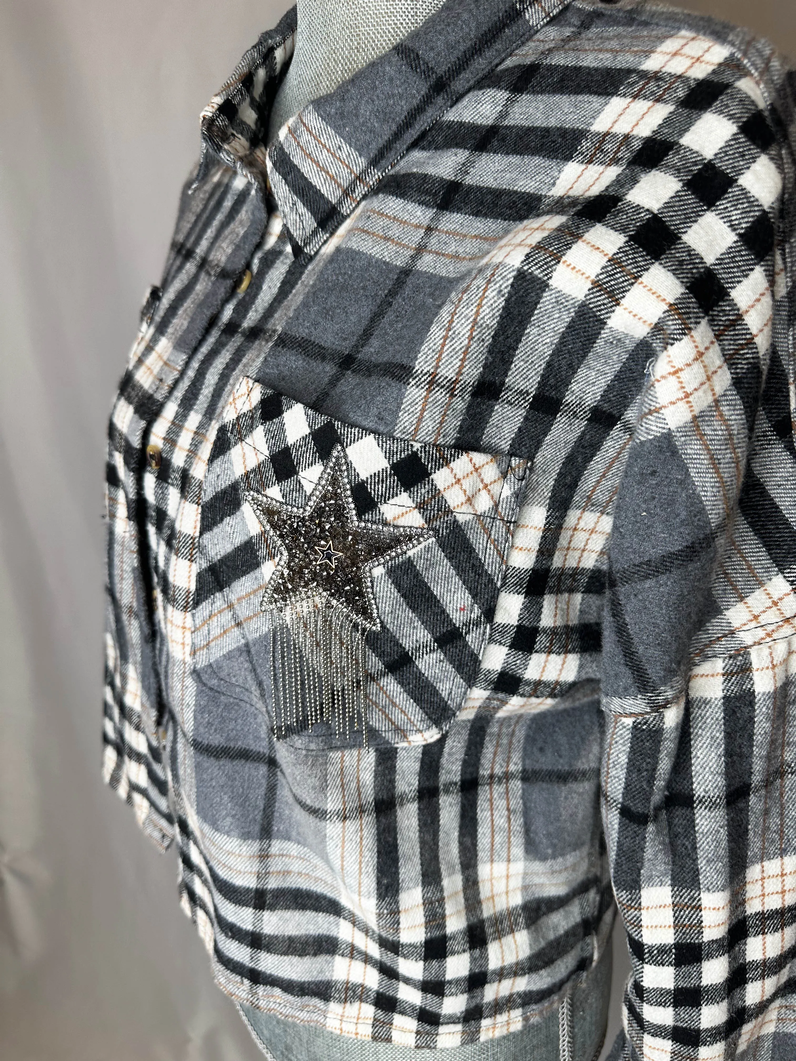 "Howdy" Womens Star Flannel