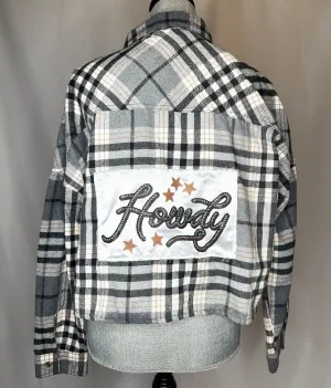 "Howdy" Womens Star Flannel