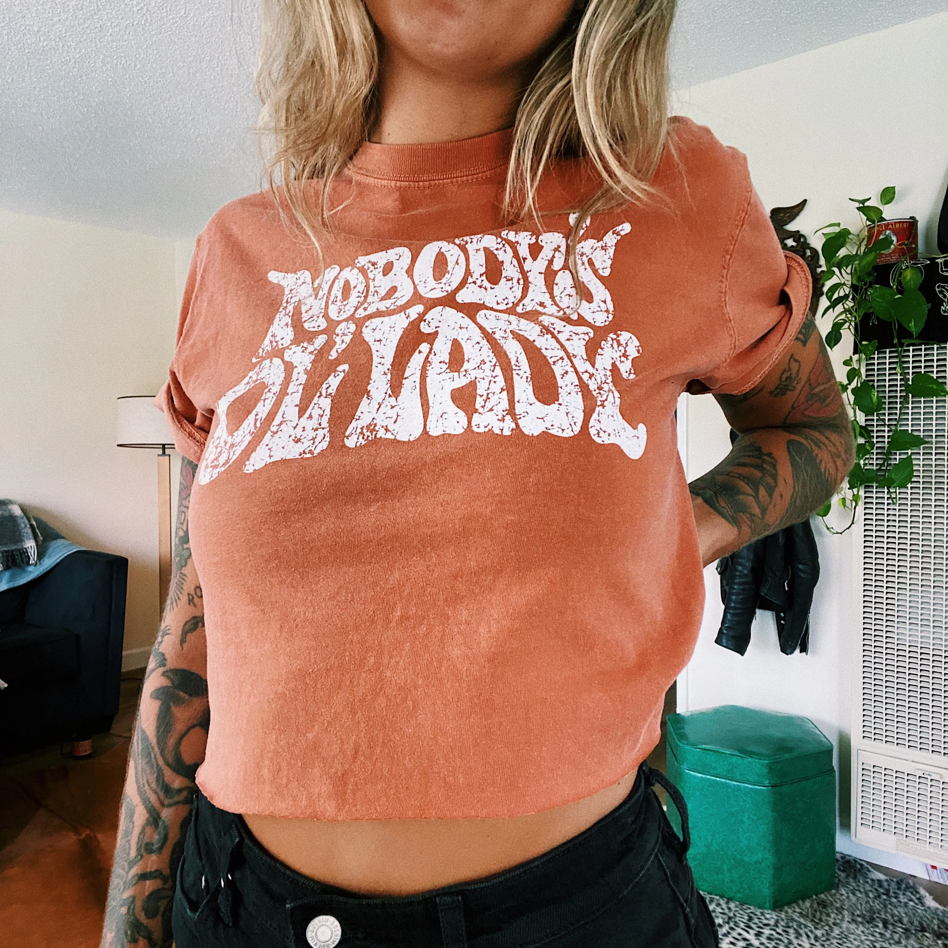"NOBODY'S OL' LADY" TEE