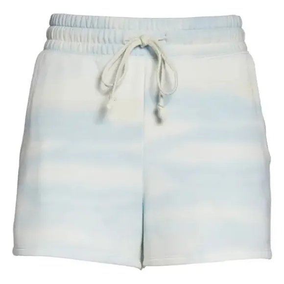 Rachel Parcell Drawstring Shorts in Blue Barley Cloudy Sky Size Small