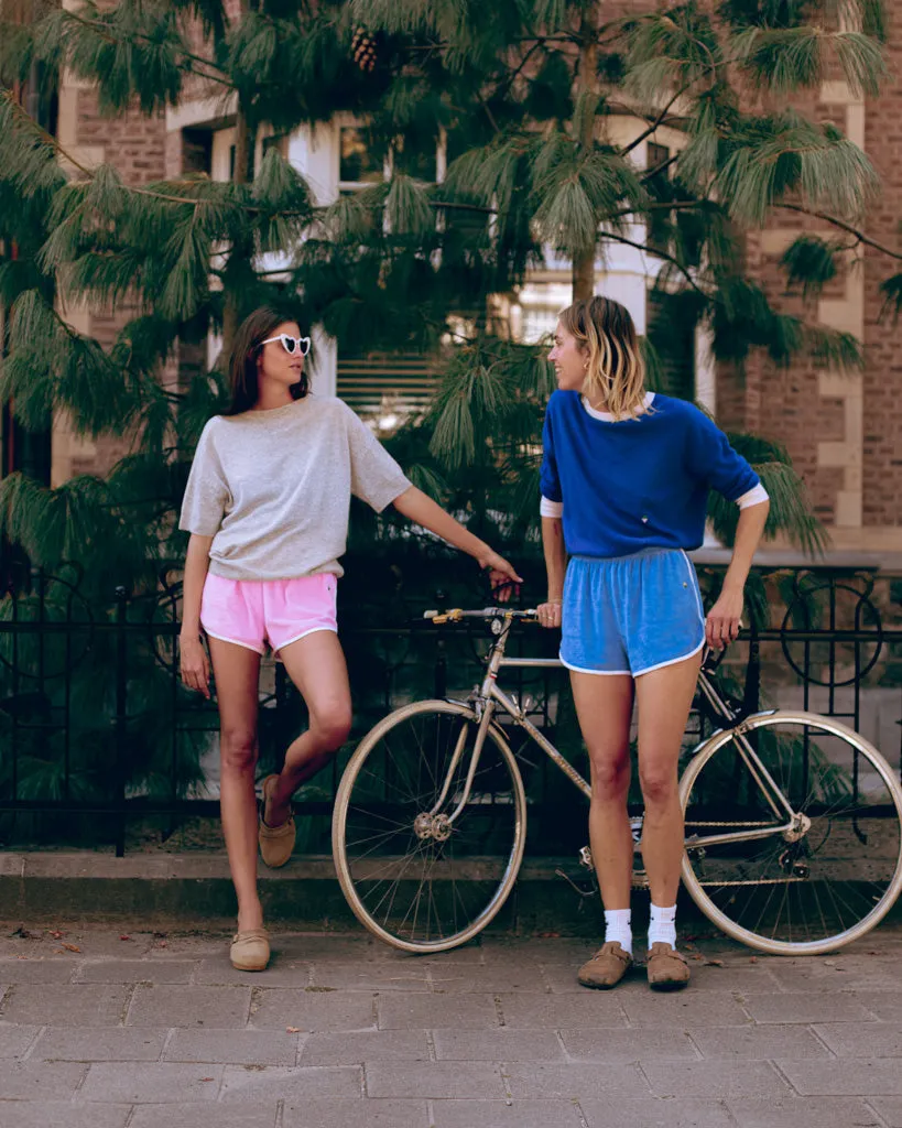 Raff Collective - Jodoca Terry Towelling Short - Rose