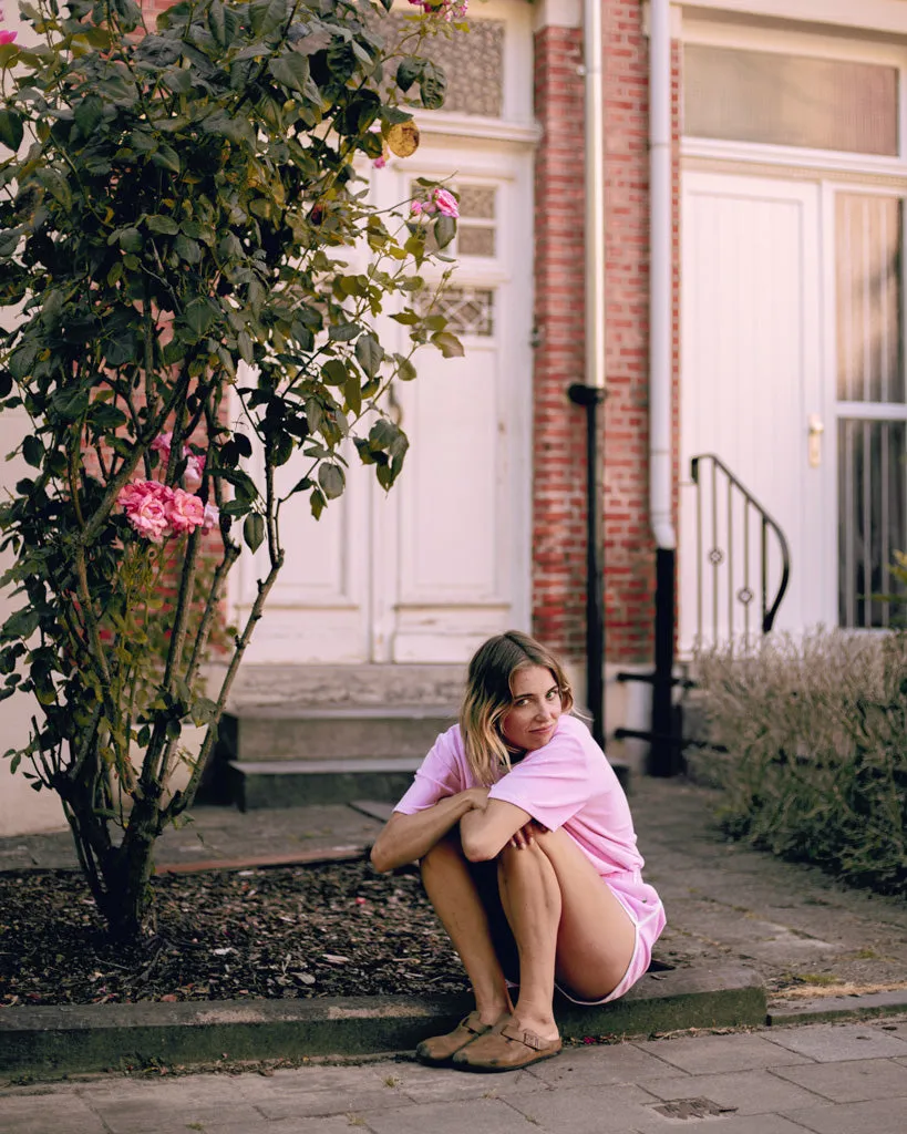 Raff Collective - Jodoca Terry Towelling Short - Rose
